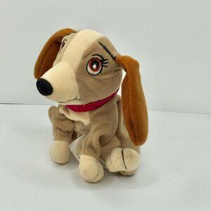 The Disney Lady 8" Mini Bean Bag Tramp Stuffed Animal Beanie Plush Tag